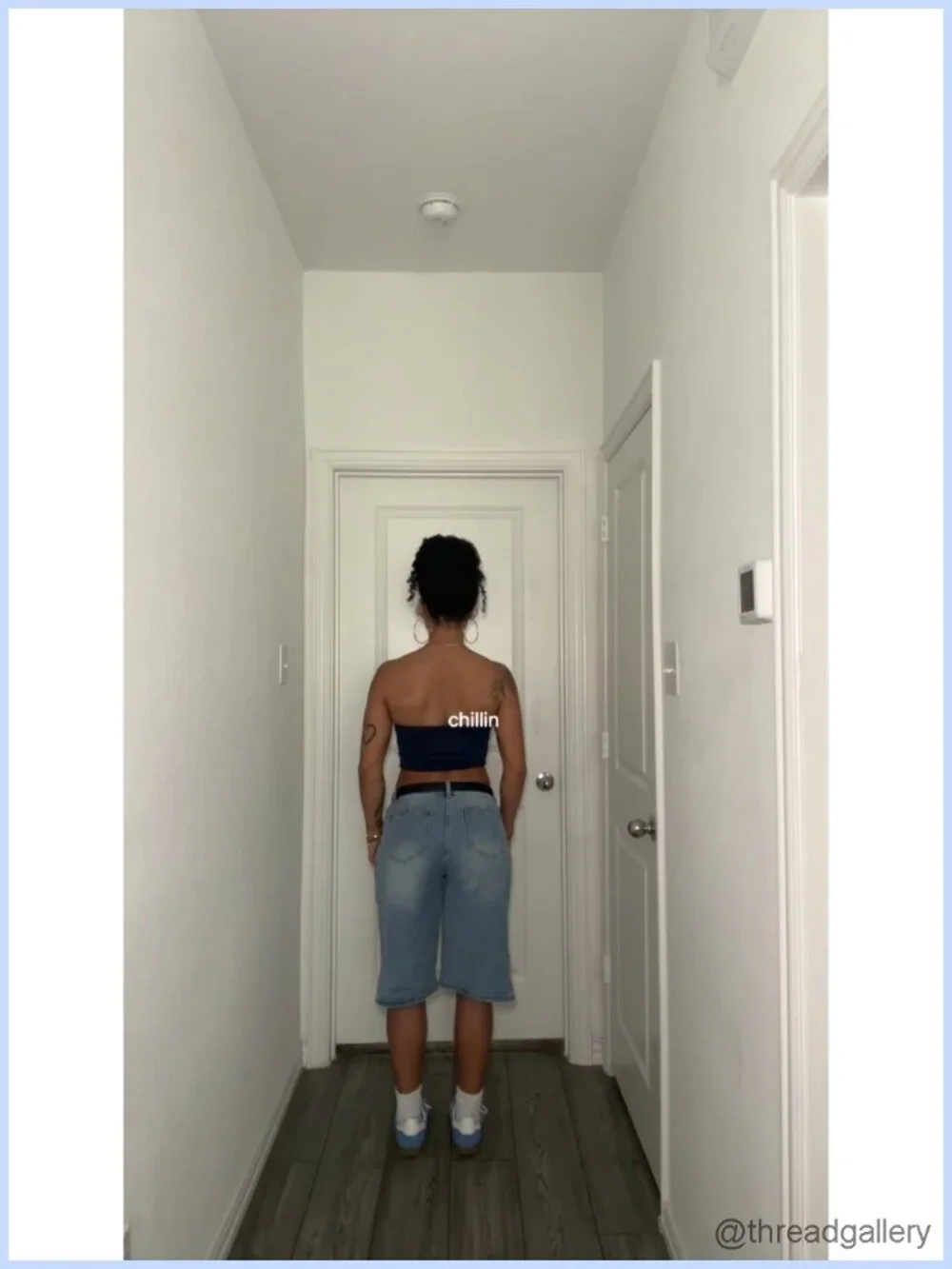 Y2K Baggy Wide Leg Bermuda Jean Shorts High Waisted Jorts